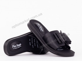 Купить Шлепки женские 143852 Pino Dangio черный