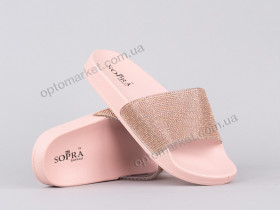 Купить Шлепки женские 143877 Sopra розовый