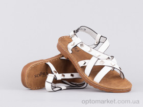 Купить Босоножки женские 144045 Sopra белый