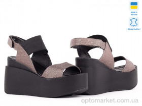 Купить Босоніжки жіночі 144349 Lonza коричневий