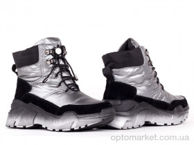 Купить Ботинки женские 147665 Lonza серебряный