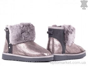 Купить Угги женские 148106 Allshoes графит