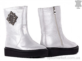 Купить Ботинки женские 148353 Fabio Monelli Серебряный