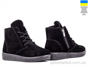 Купить Ботинки женские 148464 Lonza Черный