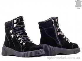 Купить Ботинки женские 148869 Lonza Черный