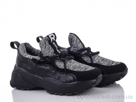 Купить Кросівки жіночі 18-10 черно-серый Class Shoes чорний