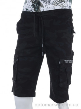 Купить Шорты мужчины 319AB black VITIONS черный