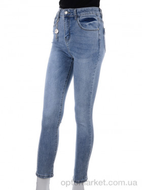 Купить Брюки женские DT628 blue New jeans голубой
