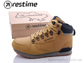 Купить Ботинки мужчины PMZ18839 camel-black Restime camel