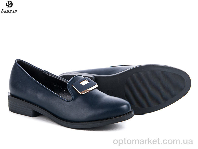 Купить Туфли женские YJ63-10 Башили синий, фото 1