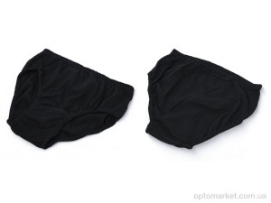 Трусы жіночі 001-01-2 black точки (6) 08990 Obuvok чорний  оптом от Optomarket