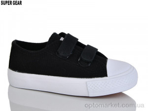 Купить Кеди дитячі 001-066 black Super Gear чорний