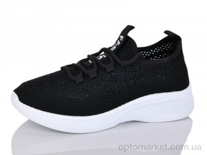 Купить Кросівки жіночі 001-1 black Шик-Шок чорний