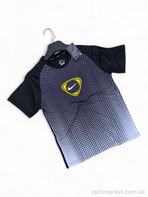 Футболка чоловічі 001-15 black N.ke чорний  оптом от Optomarket