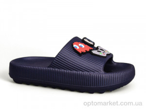 Купить Шльопанці дитячі 001-2 (25-30) STT синій