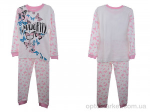 Пижама дитячі 001-2 white SuperMini білий  оптом от Optomarket