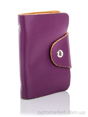 Купить Візитниця женская 001-3 violet CAP фіолетовий