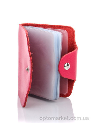 Візитниця женская 001-5 pink CAP рожевий  оптом от Optomarket