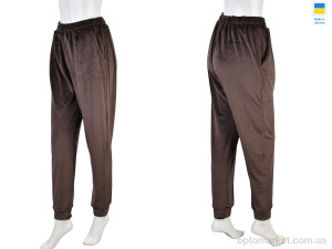 Спортивні штаны жіночі 001-6 brown Banko коричневий  оптом от Optomarket