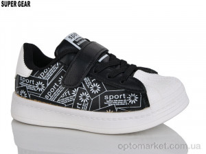 Купить Кеди дитячі 001-921B black Super Gear чорний
