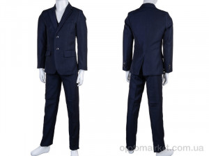 Костюм дитячі 001 navy Black Blue синій  оптом от Optomarket