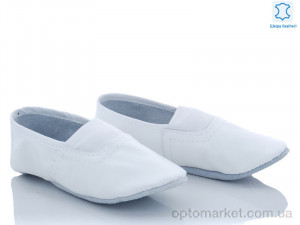 Купить Чешки дитячі 001 white (13-22) Dance Shoes білий