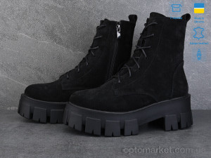 Черевики жіночі 0016-1M Ailinda чорний  оптом от Optomarket