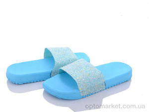 Купить Шльопанці жіночі 001X-7010-373 Luck Line блакитний