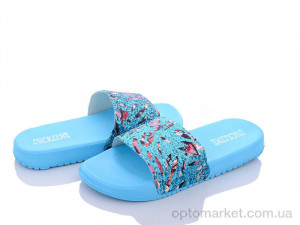 Купить Шльопанці жіночі 001X-7026-373 Luck Line блакитний