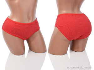 Трусы жіночі 002-04-1 red (2XL) 08990 Obuvok червоний  оптом от Optomarket