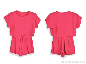 Костюм дитячі 002-3 pink Steysi рожевий  оптом от Optomarket