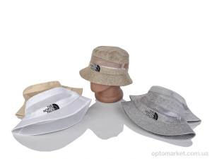 Панама чоловічі 002-9 mix (58) T.e north face мікс  оптом от Optomarket