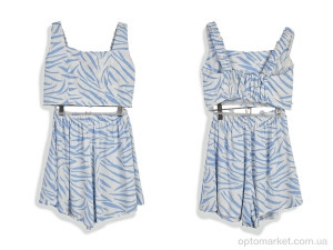 Костюм дитячі 003-3 l.blue Steysi блакитний  оптом от Optomarket