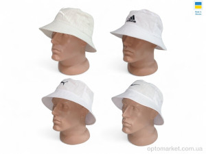 Панама унісекс 0035 білий Mabi білий  оптом от Optomarket
