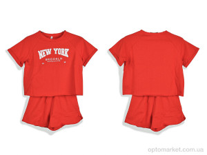 Костюм дитячі 004-3 red Steysi червоний  оптом от Optomarket