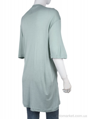 Футболка жіночі 007-2 green 4 seasons зелений оптом от Optomarket