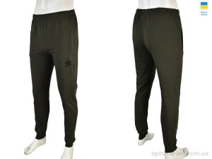 Спортивні штаны чоловічі 008-1 khaki A.idas хакі  оптом от Optomarket