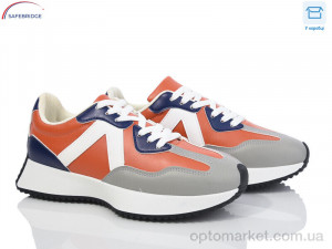 Купить Кросівки жіночі 008-9 brown УЦЕНКА Victoria помаранчевий