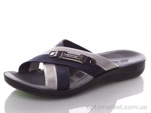 Купить Шльопанці чоловічі 008 blue Malibu синій