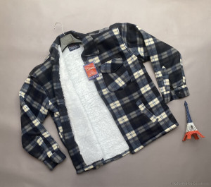 Сорочка чоловічі 009-12 Canary синій  оптом от Optomarket