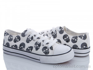 Купить Кеди жіночі 009 белый Class Shoes білий