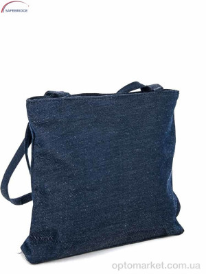 Сумка женская 009 Victoria синій  оптом от Optomarket