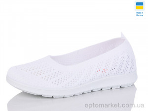Купить Балетки жіночі 010-3 білий LQD білий
