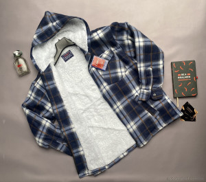 Сорочка чоловічі 010-5 Canary синій  оптом от Optomarket