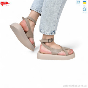 Купить Босоніжки жіночі 0110 латте к. ARTO бежевий