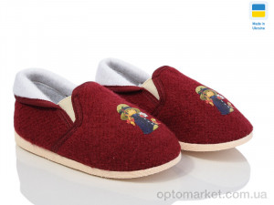 Купить Капці дитячі 0113 бордо Берегиня бордовий
