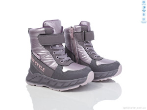 Купить Дутики дитячі 01382B Bi&Ki фіолетовий