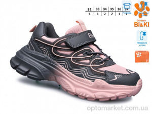 Кросівки дитячі 01400E Bi&Ki рожевий  оптом от Optomarket