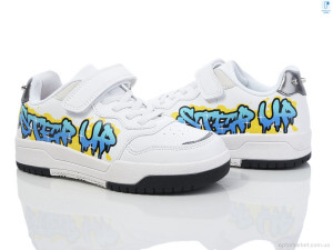 Кросівки дитячі 01401A Bi&Ki білий оптом от Optomarket