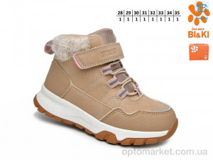 Черевики дитячі 01422C Bi&Ki бежевий  оптом от Optomarket